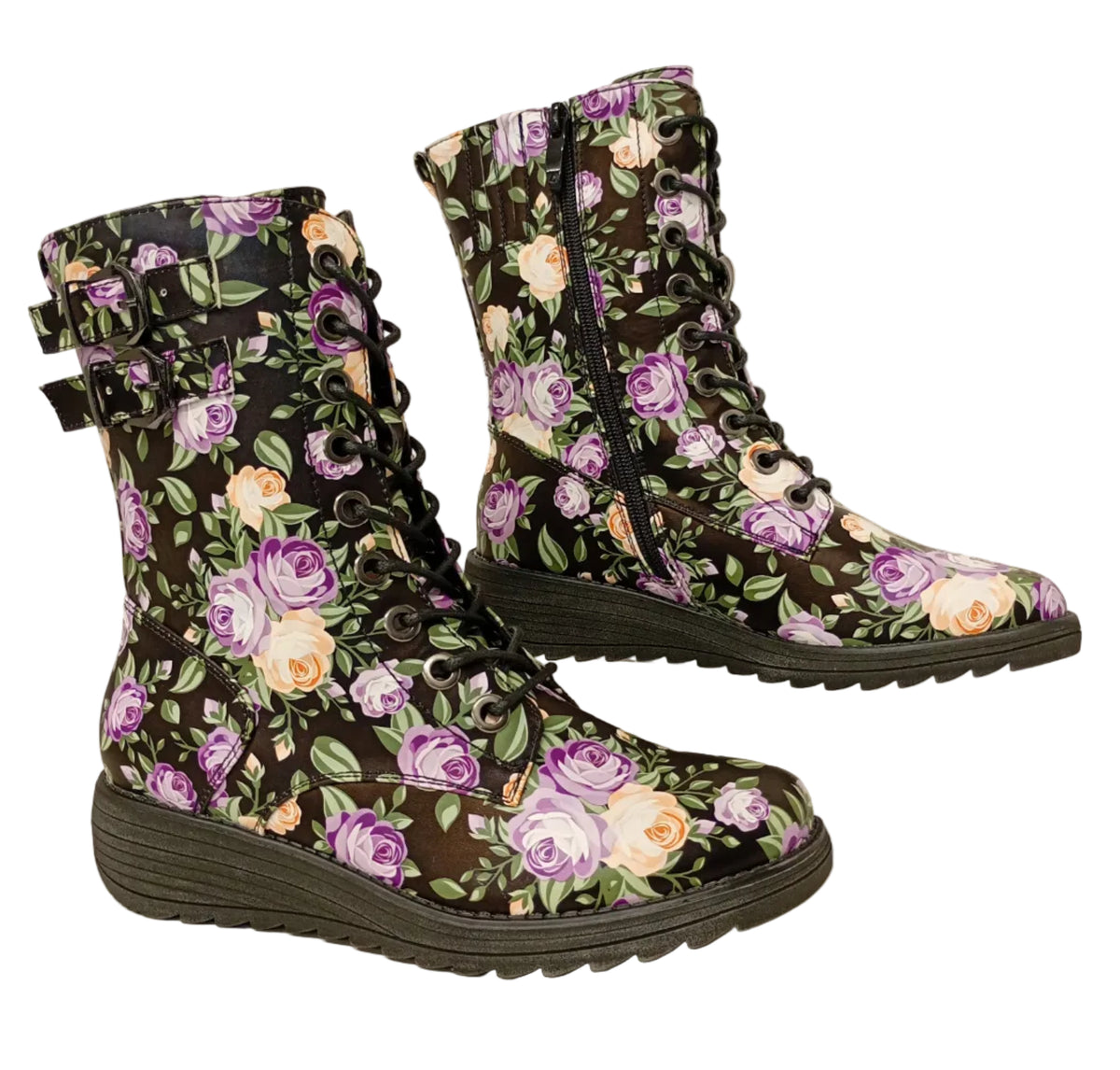 M154 Black Floral